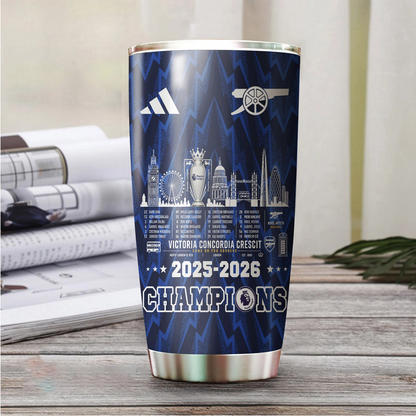ARS FC Premier League Champions 2526 Tumbler Cup V2 DatND DVT