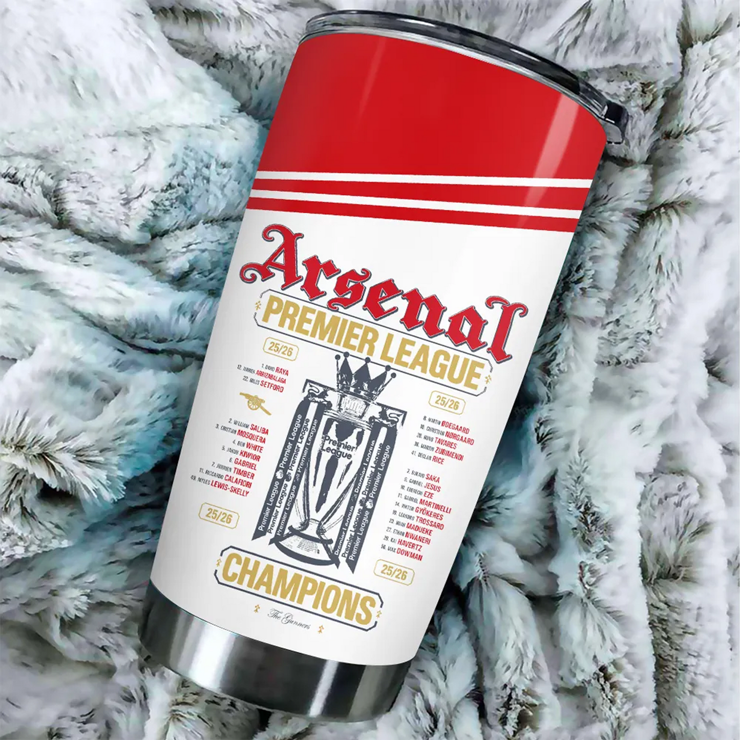 ARS FC Premier League Champions 2526 Tumbler Cup V3 2205 DatND DVT
