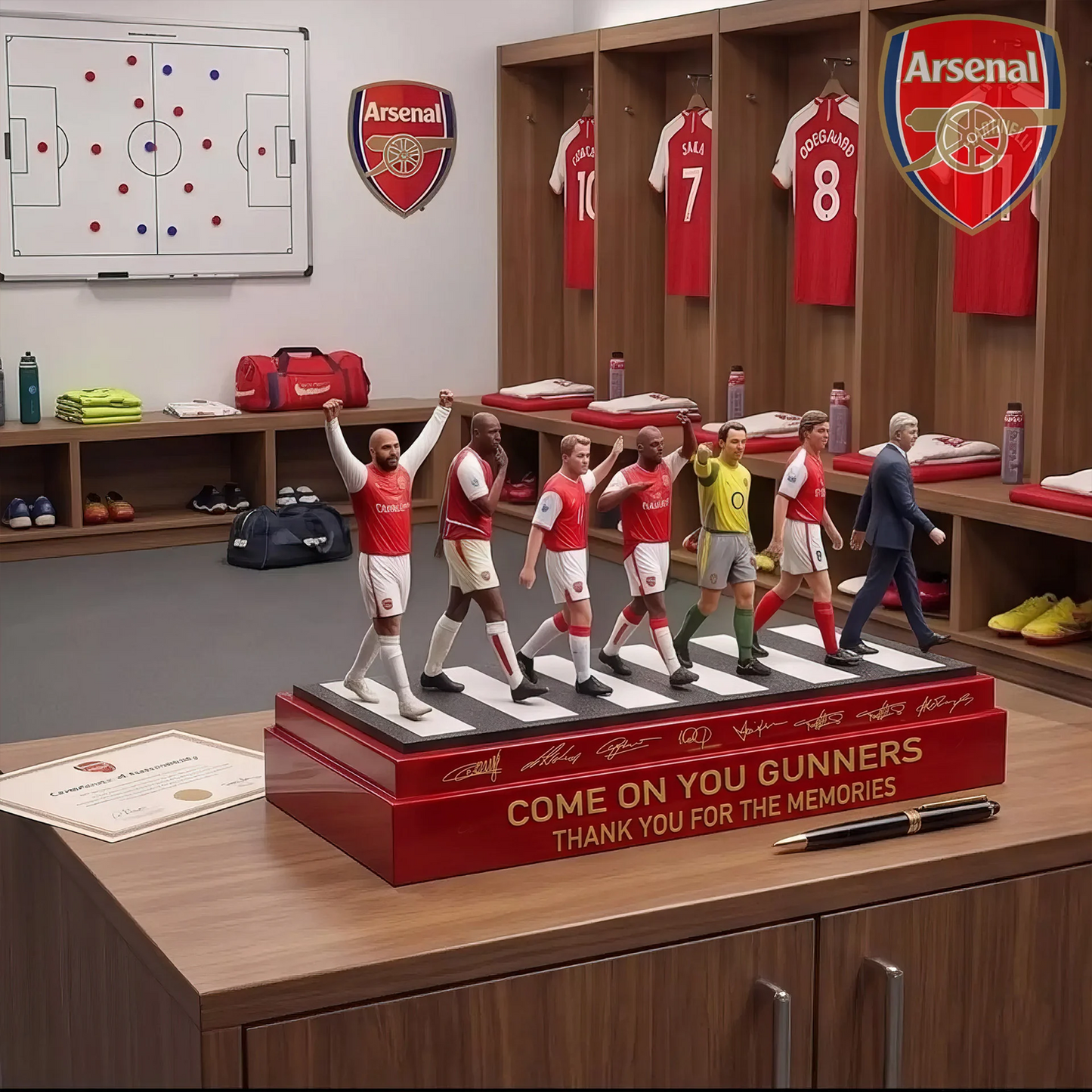 ARS F.C Premium Acrylic Plaque V3 1405 DatND DVT