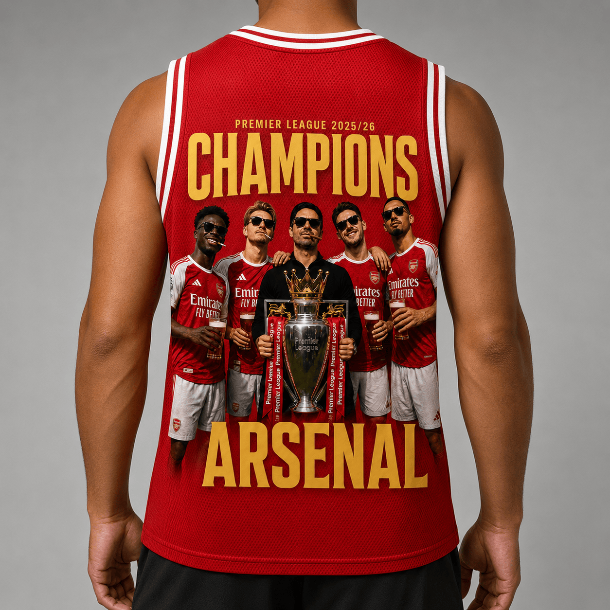 ARS F.C. Premium Premier League Champions 2526 Tank Top 2105 DatND DVT