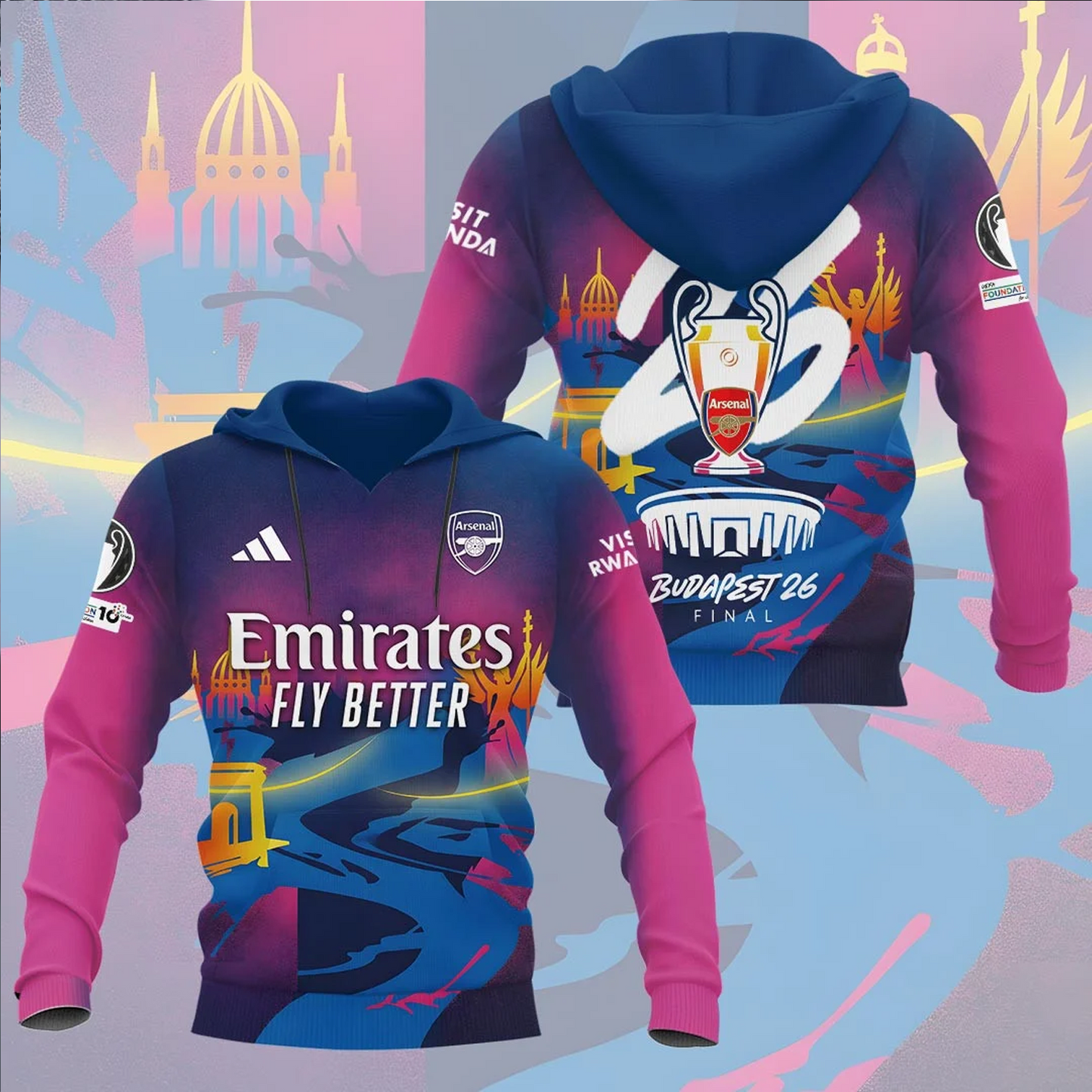 ARS x Champions League Final 2026 3D Apparel V4 DATND TANTD 080526