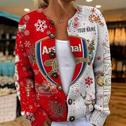 ARS x EPL Christmas Cardigan For Women DatND THUONGNH