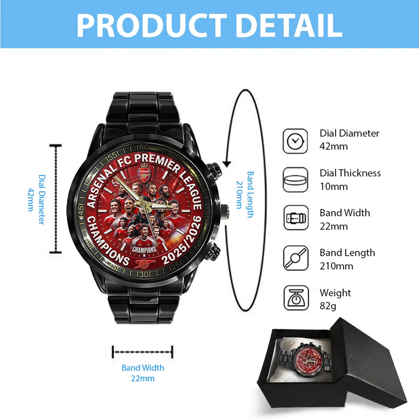 ARS x EPL Premier League Champions Watch V1 DATND TANTD 200526