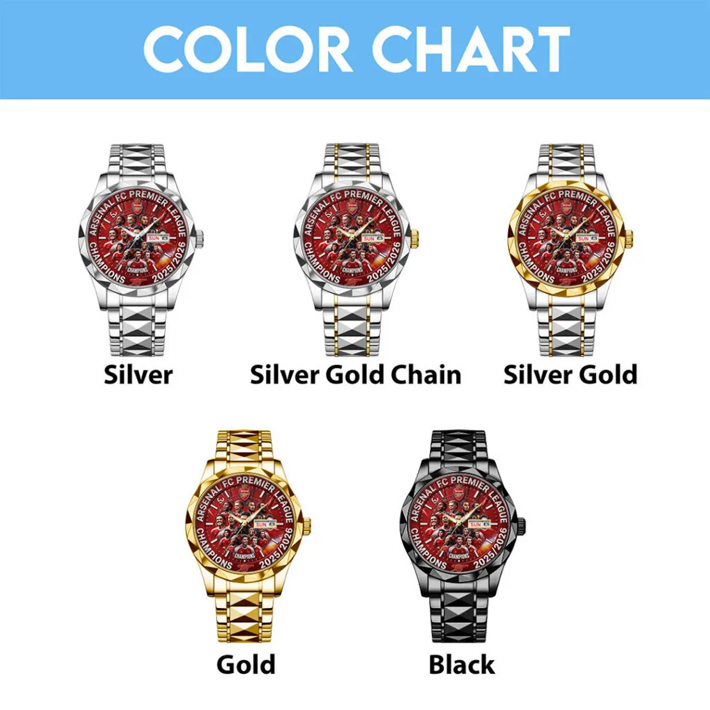 ARS x Premier League Champions 25 26 Watch V1 DATND TANTD 20526