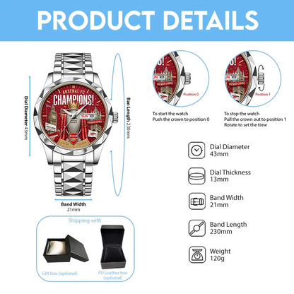 ARS x EPL Premier League Champions Watch V2 DATND TANTD 200526 5