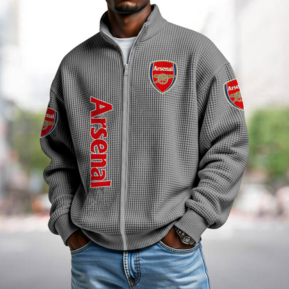 ARS x EPL Waffle Zip Up Sweatshirt 1911 DatND DVT