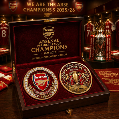 ARS F.C. Premium Premier League Champions 2526 Commemorative Coin V1 2105 DatND DVT