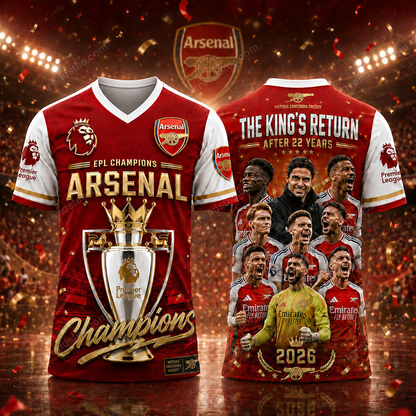 ARS x EPL Champions 3D Aparael V1 DATND TANTD 210526