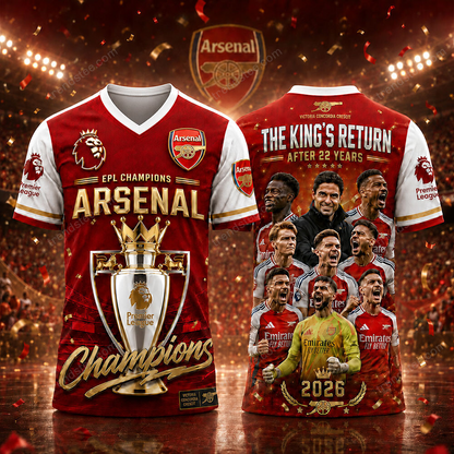 ARS x EPL Champions 3D Aparael V1 DATND TANTD 210526