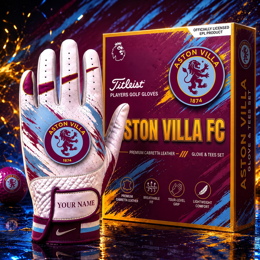 AST_EPL LUXURY PERSONALIZED GOLF GLOVE SET LIMITED EDTION