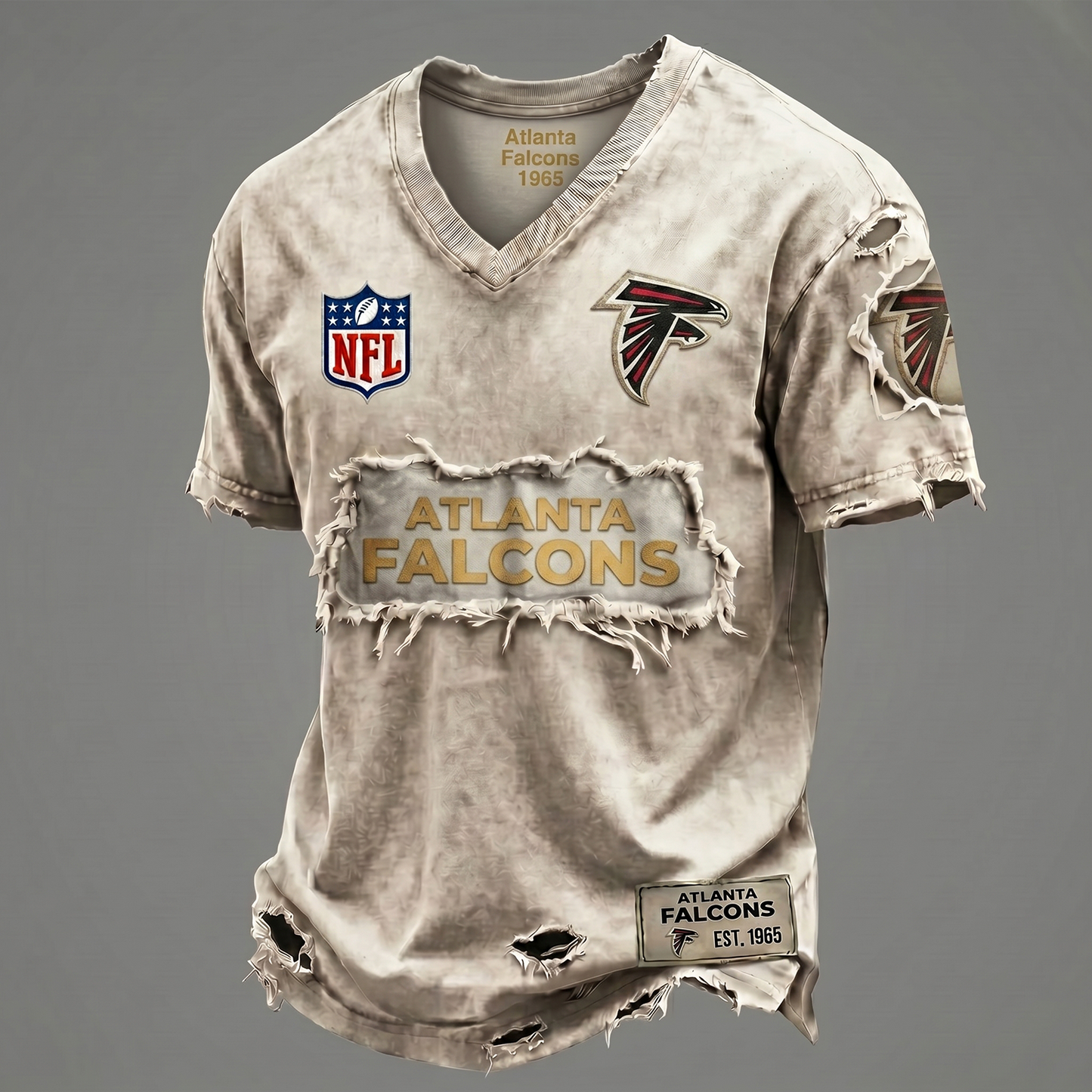AF NFL Premium V-Neck T-shirt Gift For Fans 0306 NAK DATND NHT