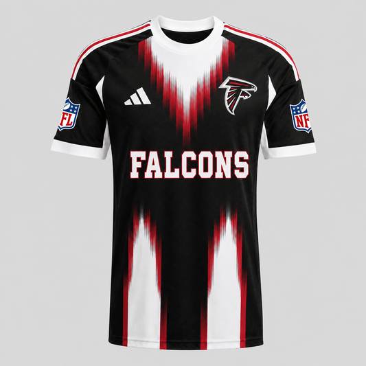 ATL X Premium NFL Men’s Athletic Brush Stripe T-Shirt