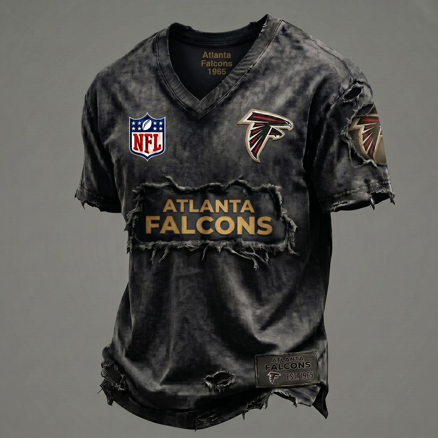 AF NFL Premium V-Neck T-shirt Gift For Fans 0306 NAK DATND NHT