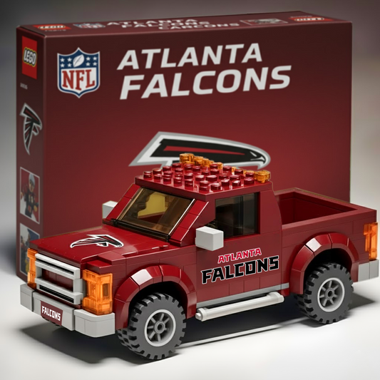 ATL x NFL Building Blocks Truck Toy Set V2 DatND DVT