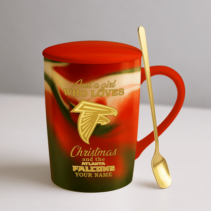 ATL x NFL Christmas Ceramic Cup DATND TANTD