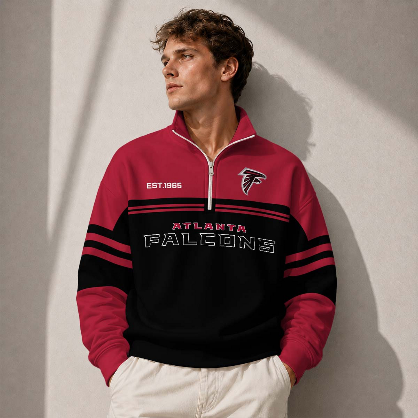 ATL x NFL Half-Zip Sweatshirt