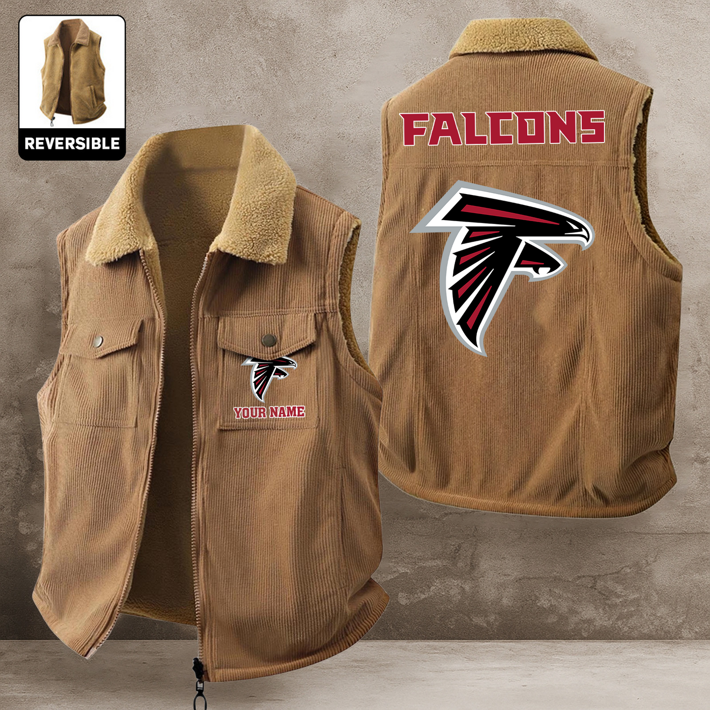 ATL x NFL Nice Jackets DATND TANTD