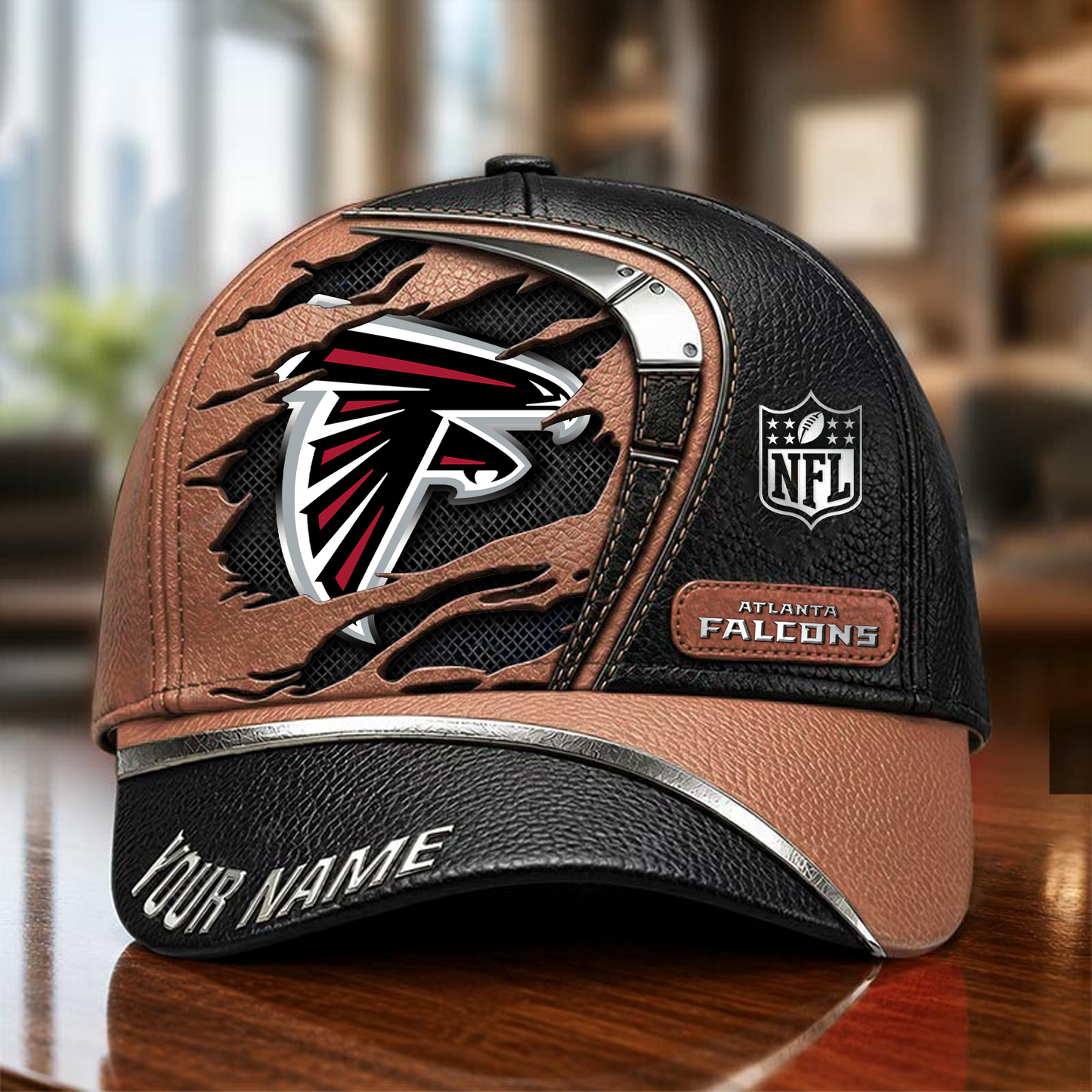 ATL x NFL Premium Multicolor 3D Cap 200626