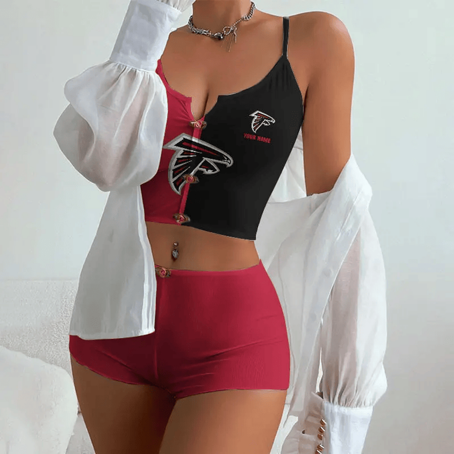 ATL x NFL Summer Full Set Woman Lingerie DATND TANTD