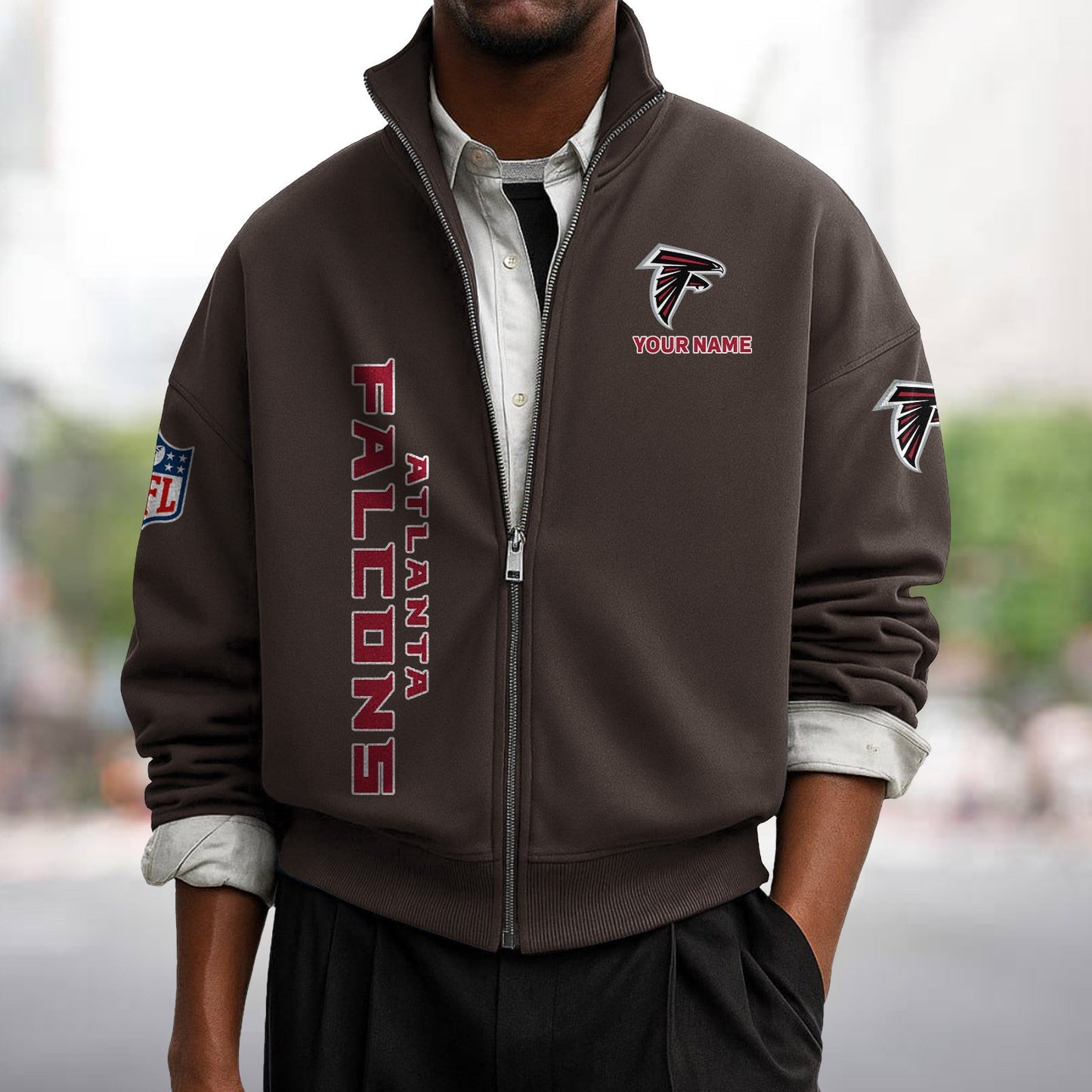 ATL x NFL Sweatshirt Full Zip DATND TANTD