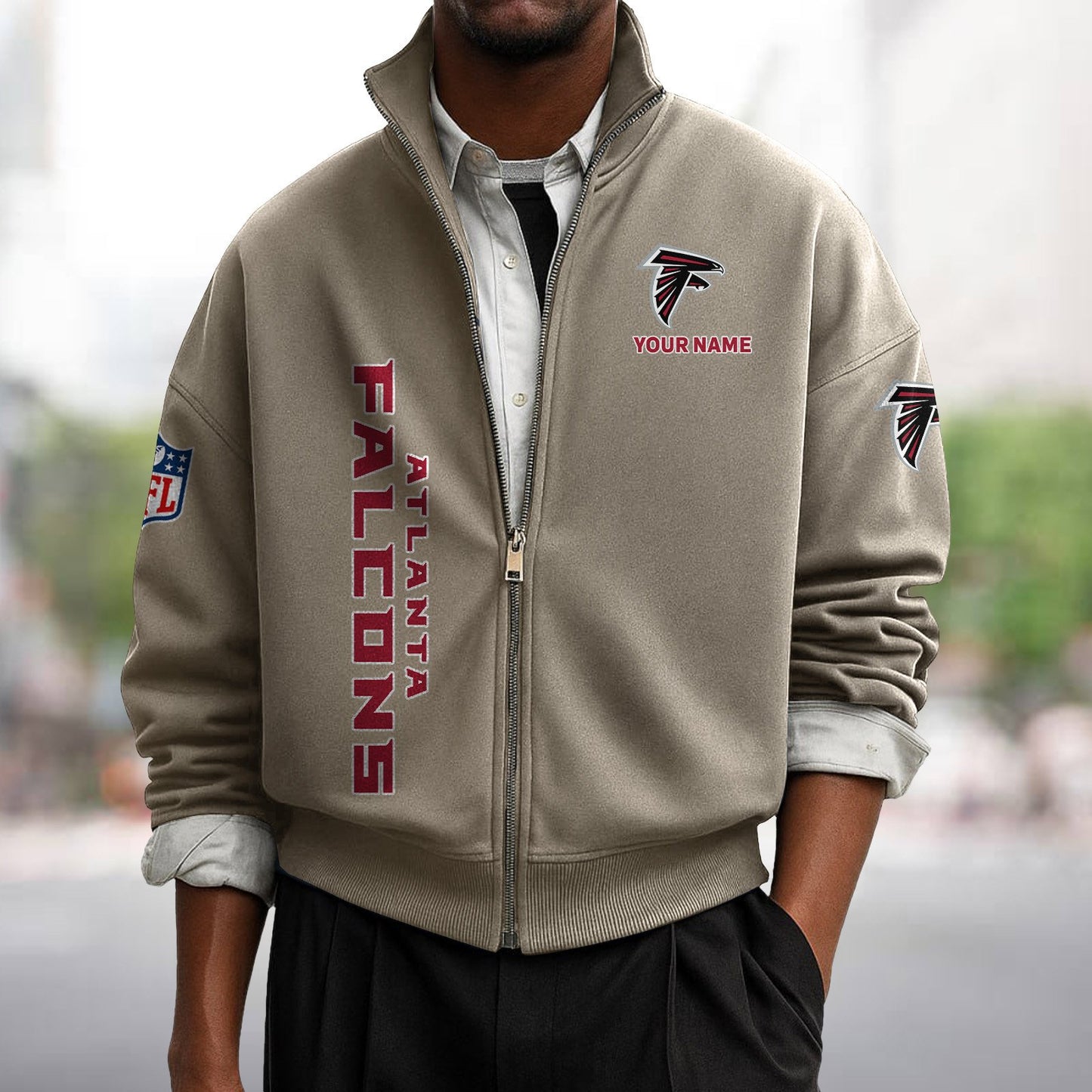 ATL x NFL Sweatshirt Full Zip DATND TANTD