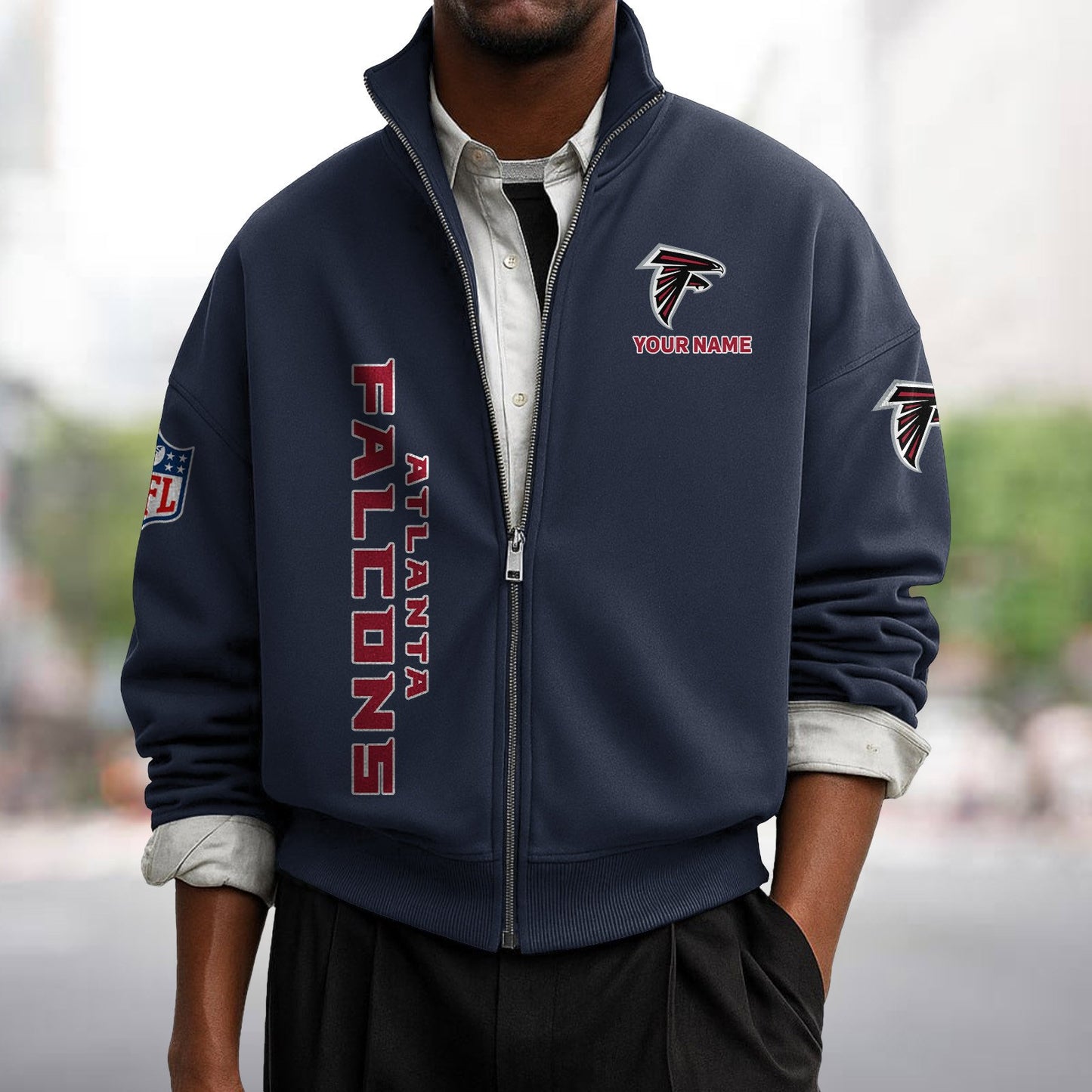 ATL x NFL Sweatshirt Full Zip DATND TANTD