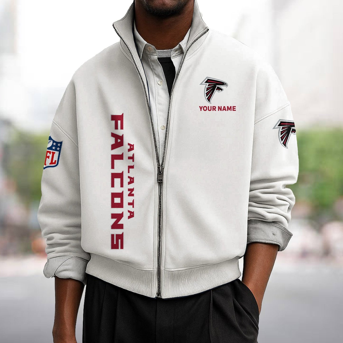 ATL x NFL Sweatshirt Full Zip DATND TANTD