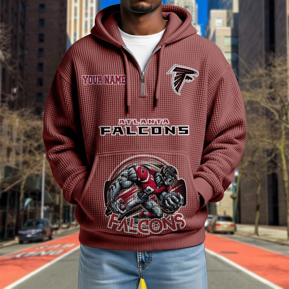 ATL x NFL Waffle Hoodie DATND TANTD