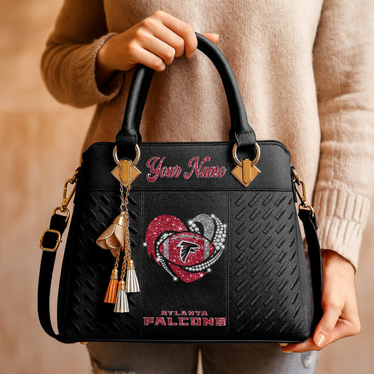 ATL x NFL Zip Handbag 0811 DatND DVT