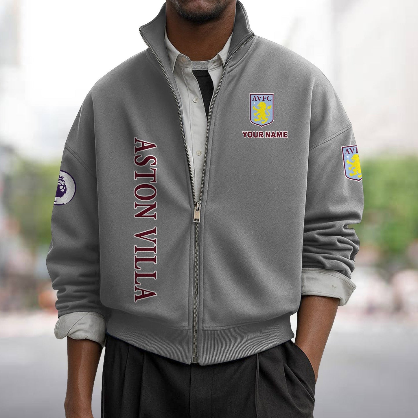 AVL x EPL Men's Zipper Sweatshirt DatND DVT