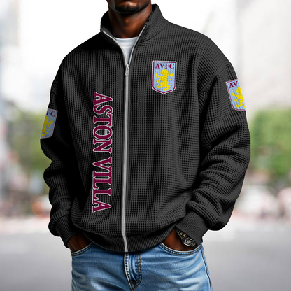 AVL x EPL Waffle Zip Up Sweatshirt 1911 DatND DVT