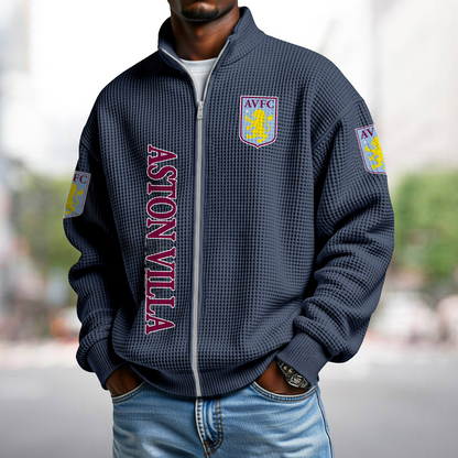 AVL x EPL Waffle Zip Up Sweatshirt 1911 DatND DVT