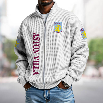 AVL x EPL Waffle Zip Up Sweatshirt 1911 DatND DVT