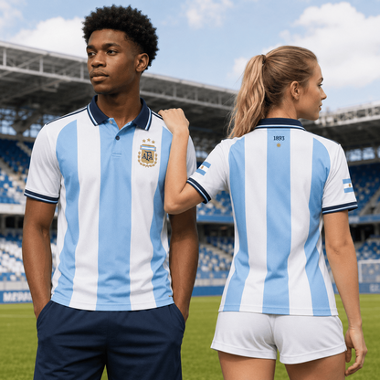 Argentina Premium WC26 Polo Shirt 0805 V DatND DVT
