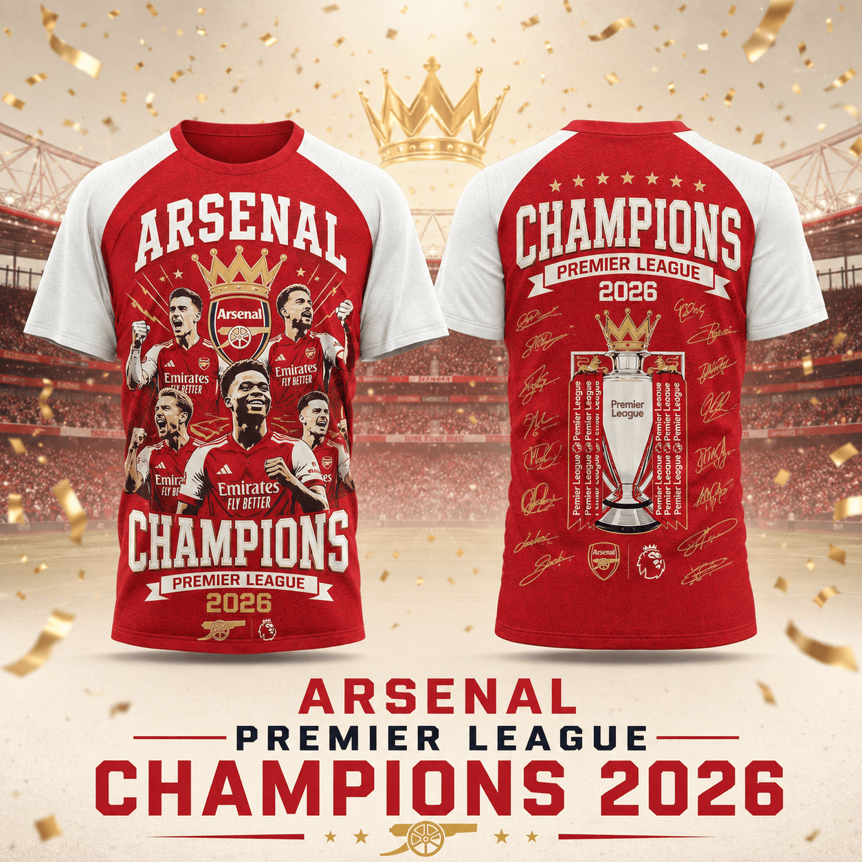 Ars Premium Premier League  202526 3D Shirt DatND DVT