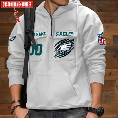 Athleworld PE NFL Graphic Pocket Hoodie DDT CTND