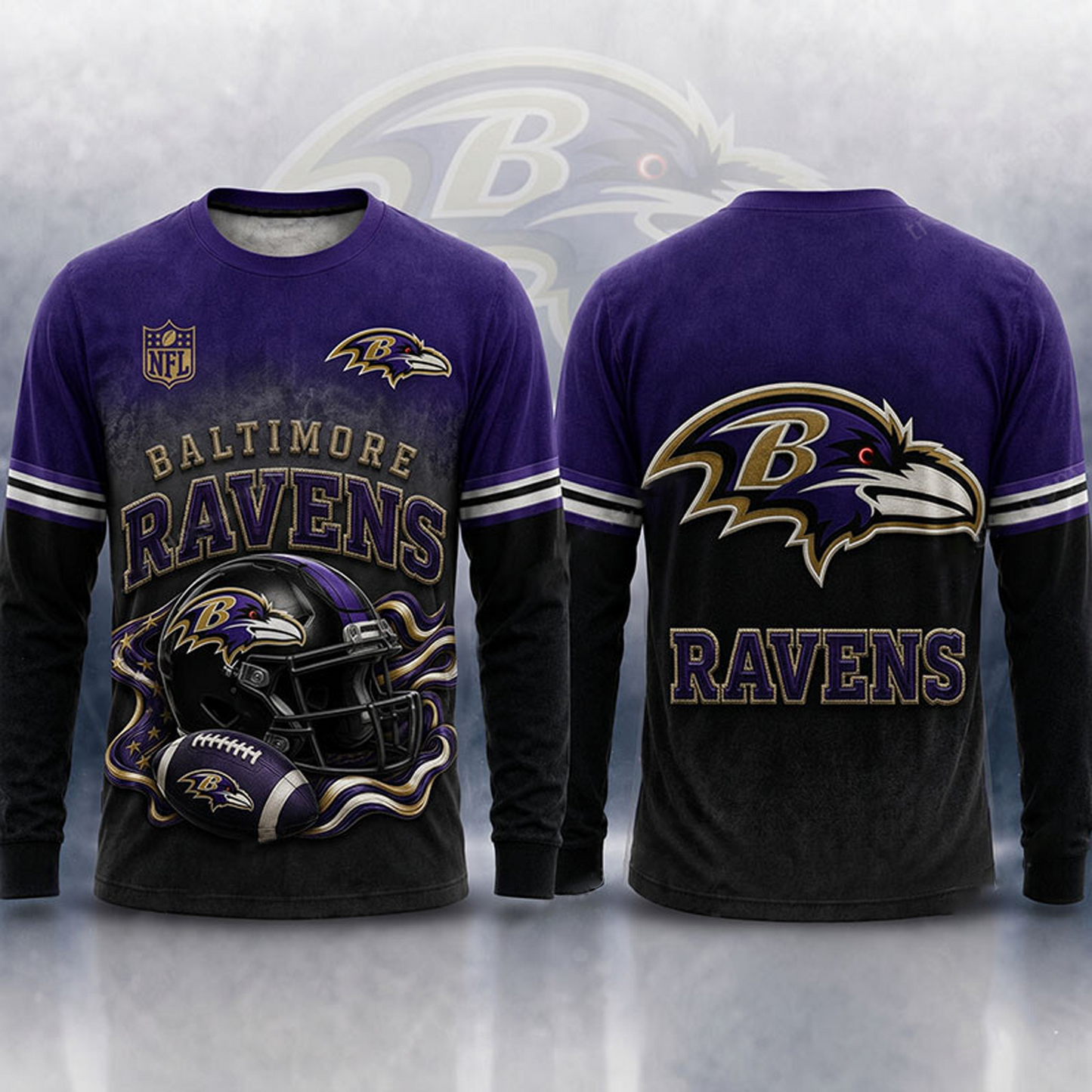 BAL x NFL 3D Shirt 1805 DatND DVT