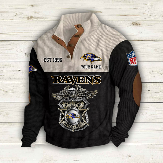 BAL x NFL Custom Name Sport Sweatshirt DatND DVT