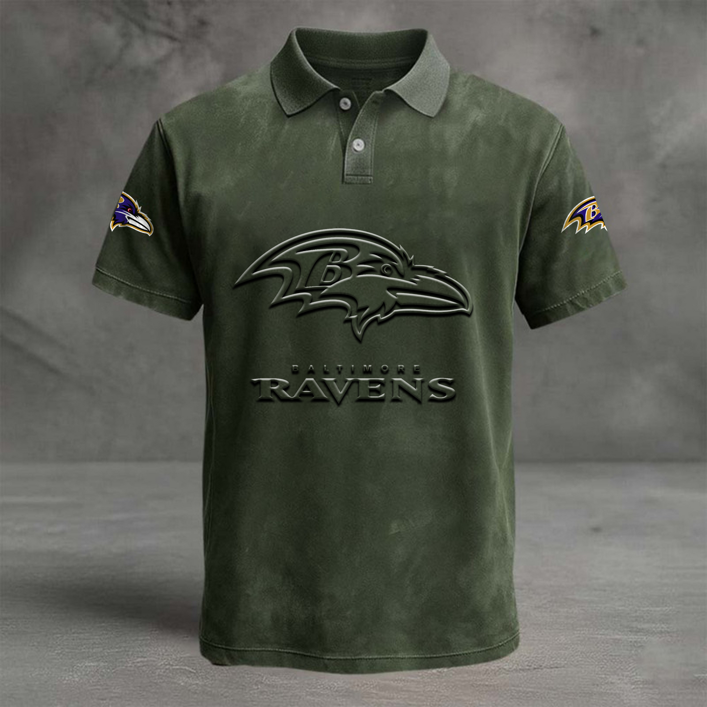 BAL x NFL Embossed Polo Shirt DATND TANTD