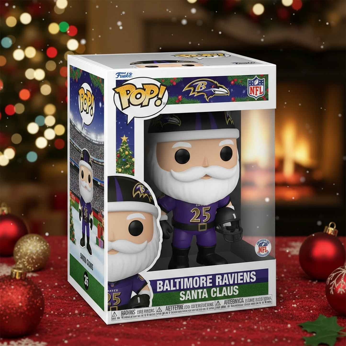 BAL x NFL Figures Santa Claus DATND TANTD
