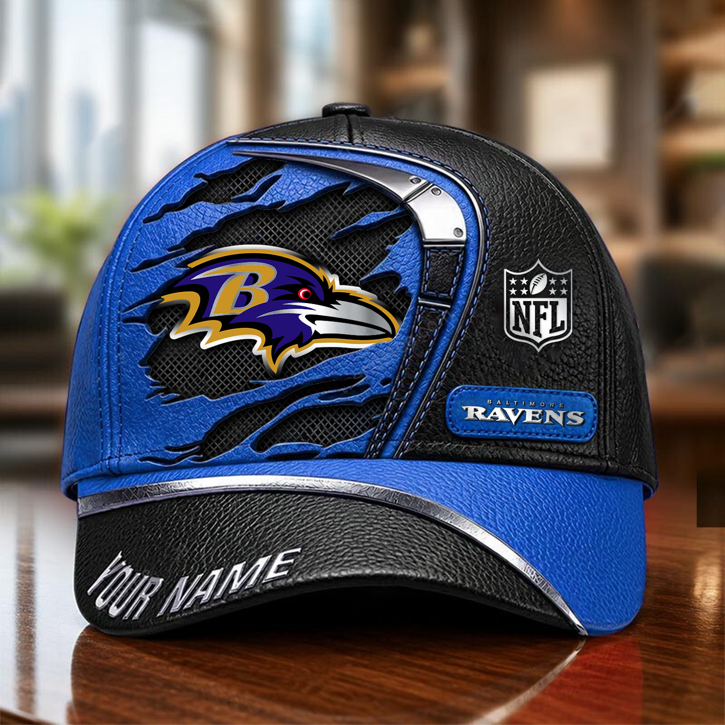 BAL x NFL Premium Multicolor 3D Cap 200626