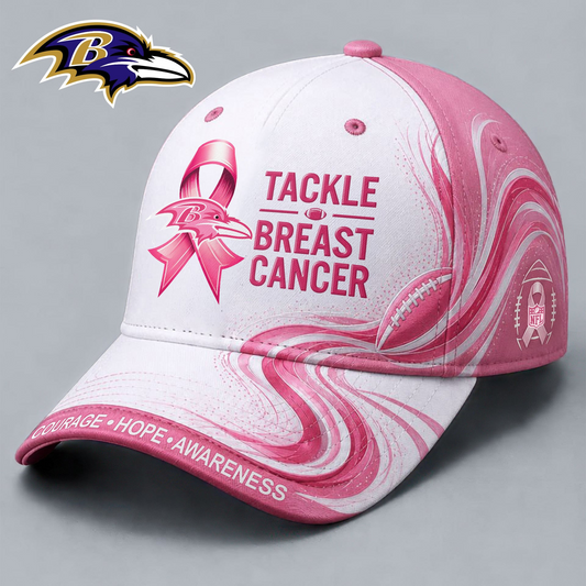 BAL x NFL Tackle Breast Cancer Cap