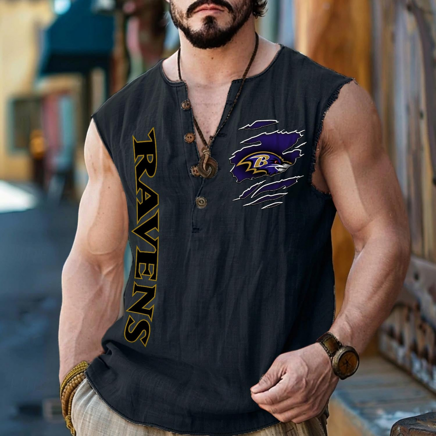 BAL x NFL Tank Tops 2805 DatND DVT
