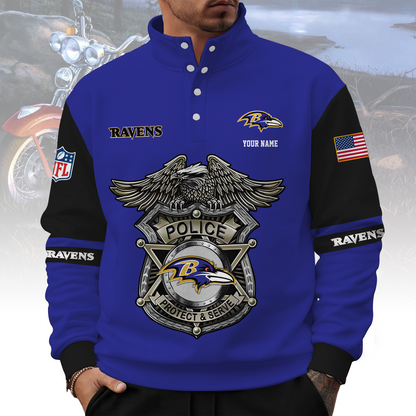 BAL x NFL Western Style Sweater With Buckles DatND ThuongNH