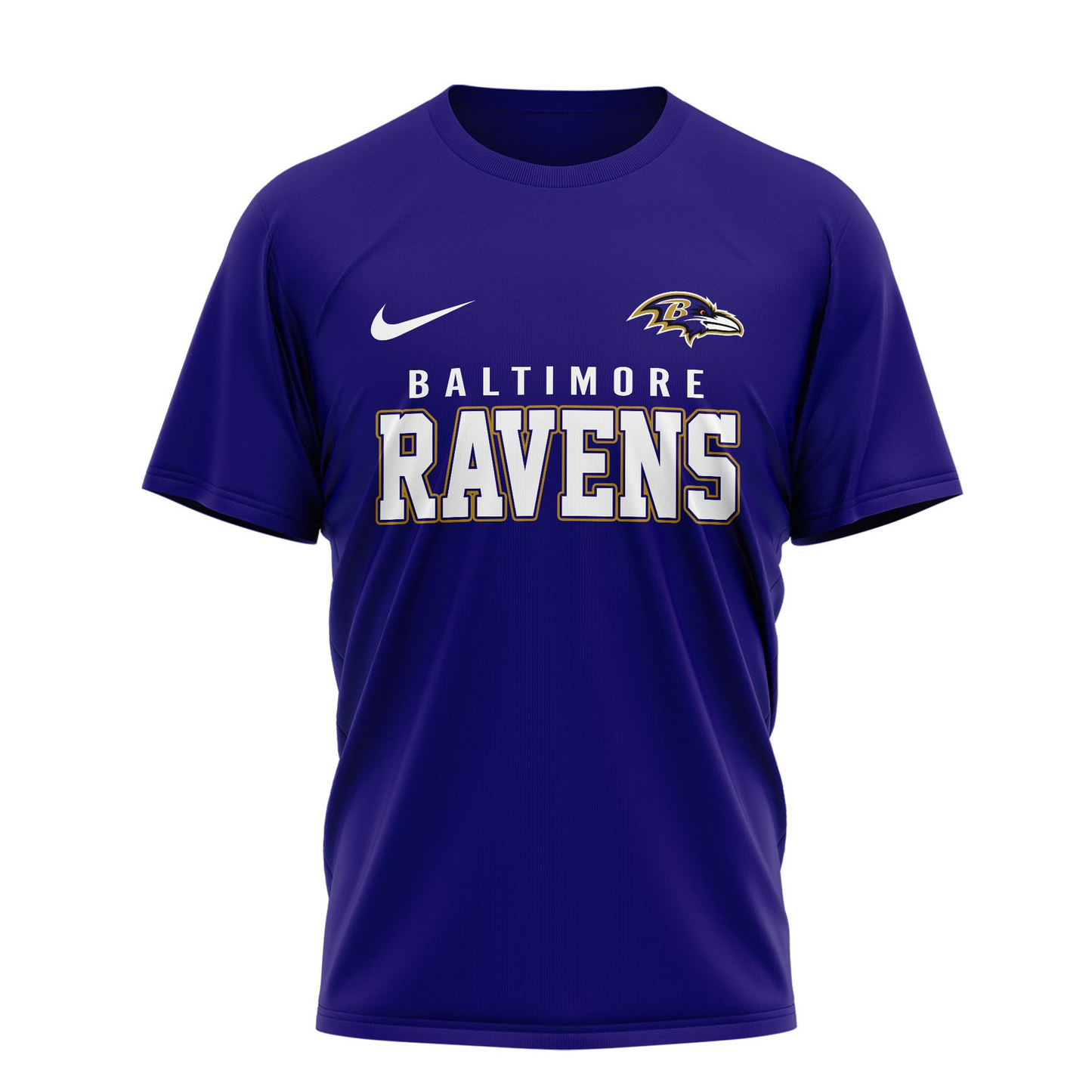 BAL x NFL Whole Lot of Football Christian Cross 3D Shirt