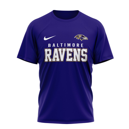 BAL x NFL Whole Lot of Football Christian Cross 3D Shirt