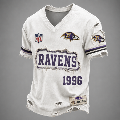 BAL x NFL LUXURY V-Neck T-Shirt 3005 DatND DVT
