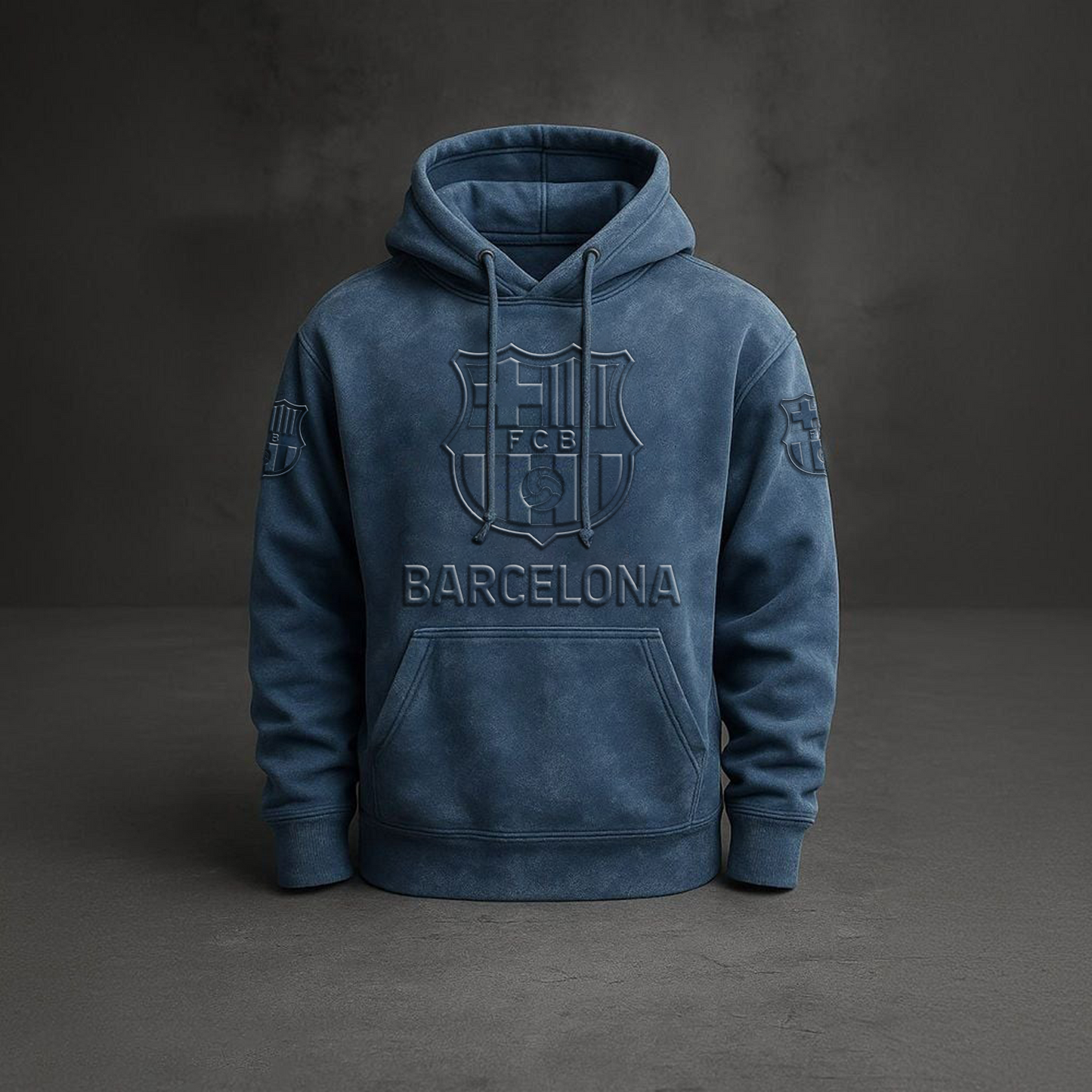 BAR Embossed Hoodie DatND DVT