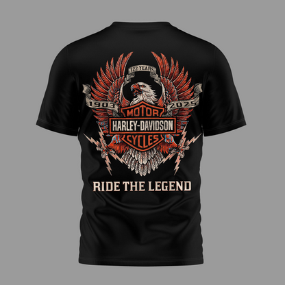 BB Premium NFL 122 Year Motorcycle 3D Shirt DDT NTL