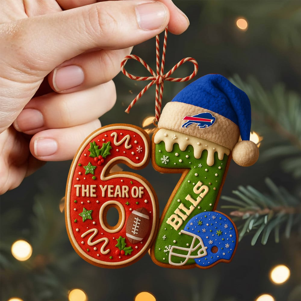 BB Premium NFL 67 Hanging Ornament DDT NTL